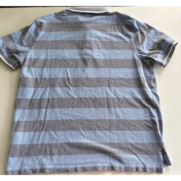 Brooks Brothers 1818 Men’s XXL Striped Performance Polo Shirt Slim‎ Fit  FLAW - Picture 8 of 9